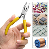 Jewelry Pliers Tool Set Round Nose End Cutting Wire Pliers