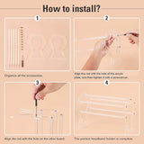 Acrylic Jewelry Organizer Headband Holder