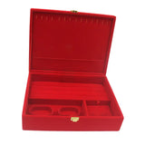 Chinese Style Red Velvet Jewelry Box