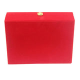 Chinese Style Red Velvet Jewelry Box