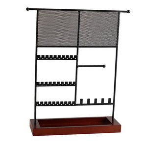 Metal Necklace Holder Rack Modern Jewelry Display Stand