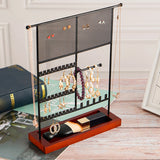 Metal Necklace Hanging Modern Tabletop Rack for Jewelry Display Stand