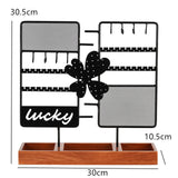 Metal Necklace Hanging Modern Tabletop Rack for Jewelry Display Stand