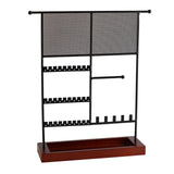 Metal Jewelry Display Stand Rack for Necklaces, Pendants, Rings, Earrings