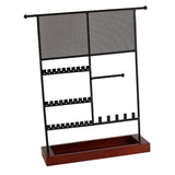 Modern Metal Necklace Holder Rack for Chains Rings
