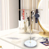 Marble T Bar Necklace Rack Holder