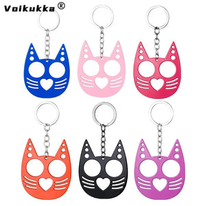 Justice Cat Metal Pink Bottle Opener Keychain Car Bag Key Chain Accessories