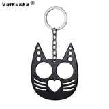 Justice Cat Metal Pink Bottle Opener Keychain Car Bag Key Chain Accessories