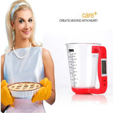 Kitchen Scale Measuring Cup for Liquid Juice Soup Tea Milk Cake