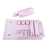 Crocodile Pattern Velvet Jewelry Bag Red Pink Purple Bag