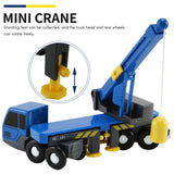 Mini Truck Toy Set for Wooden Tracks Railway
