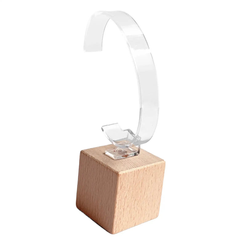 Multifunctional Watch Display Stand Wooden Base Wrist Watch Holder