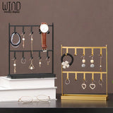 Wrought Iron Tree Jewelry Display Rack