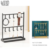 Wrought Iron Tree Jewelry Display Rack