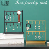 Wrought Iron Tree Jewelry Display Rack