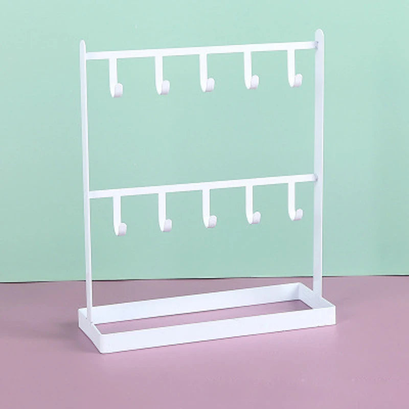 Wrought Iron Tree Jewelry Display Rack