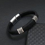 Braided Rope Bracelets Men Women Charm Leather Bracelets