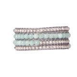 5-Layer Freshwater Pearl Wrap Bracelet for Mom