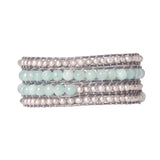 5-Layer Freshwater Pearl Wrap Bracelet for Mom