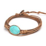 Multilayer Labradorite Stone Bracelet for Women