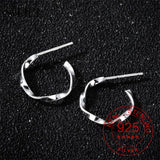 925 Silver Bohemian Leaves Moon Heart Mouse Bee Earrings