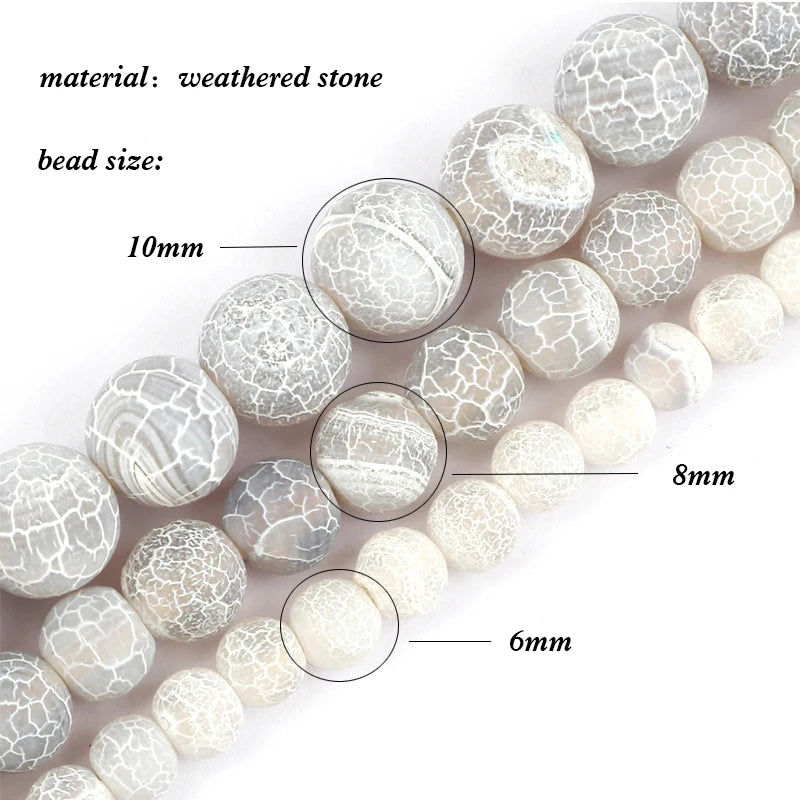 Natural Stone 10/8/6mm Beads for DIY Jewelry Making