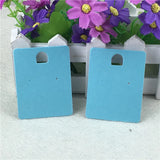 200Pcs/Lot Smiley Lovely Earring Ear Stud Display Cards 6.5x5cm