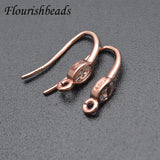 Multi-Color CZ Beads Earring Hooks for Jewelry Making