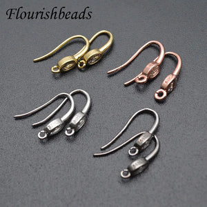 Multi-Color CZ Beads Earring Hooks for Jewelry Making