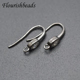 Multi-Color CZ Beads Earring Hooks for Jewelry Making