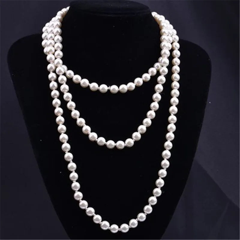 French Natural Pearl Necklace Irregular Pearls Chokers Wedding Jewelry