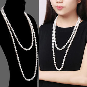 French Natural Pearl Necklace Irregular Pearls Chokers Wedding Jewelry