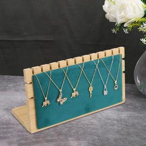 Jewelry Display Stand Showcase Standing Rack Chain Storage