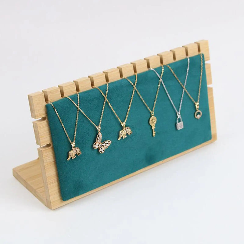 Jewelry Display Stand Showcase Standing Rack Chain Storage