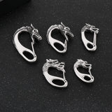 Punk Buddha Animal Skull Bone DIY Custom Keychain Carabiner Jewelry