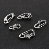Punk Buddha Animal Skull Bone DIY Custom Keychain Carabiner Jewelry