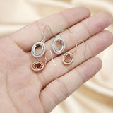 Oval Bezel Sterling Silver Earrings Settings 1702197