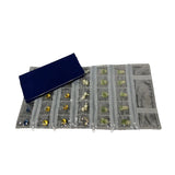 Jewelry Roll Bags Ring Earring Holder Pvc Zipper Jewelry Pouch