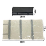 Jewelry Roll Bags Ring Earring Holder Pvc Zipper Jewelry Pouch