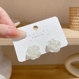 Geometric Clip on Earrings for Women Without Piercing
