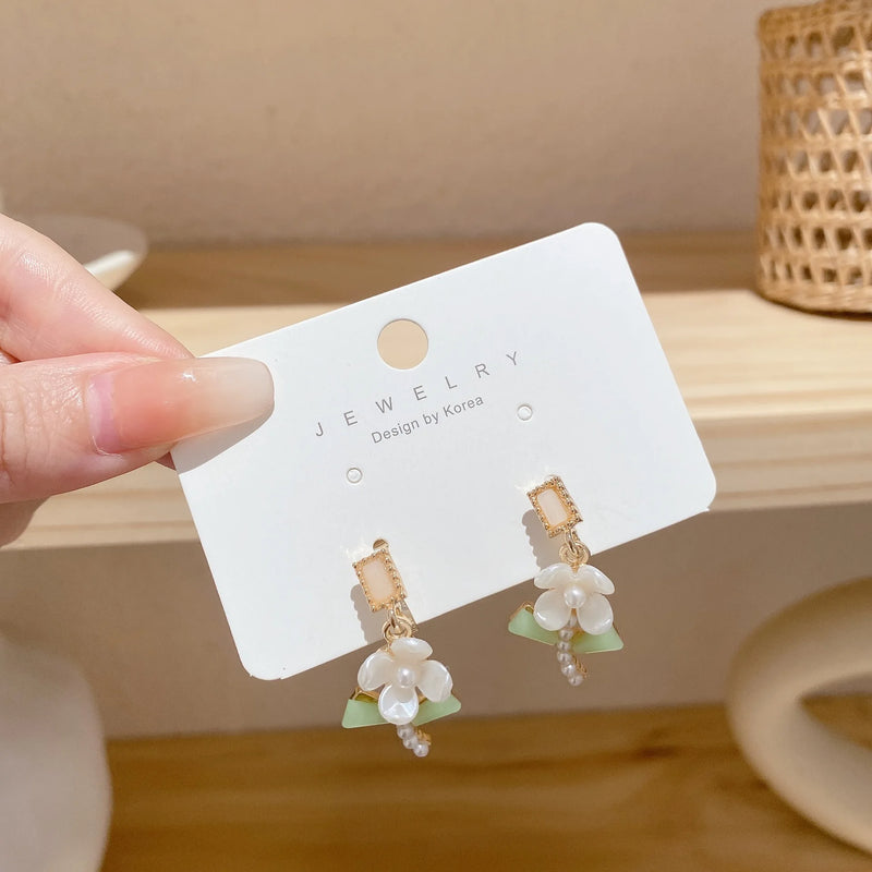 Geometric Clip on Earrings for Women Without Piercing