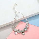 Adjustable Snake Chain Charm Bracelet For Women High-Quality Jewelry