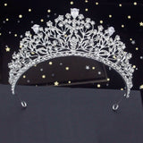 Wedding Crown Royal Queen Bridal Tiaras Hair Jewelry Pageant Head Accessories