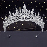 Wedding Crown Royal Queen Bridal Tiaras Hair Jewelry Pageant Head Accessories