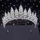 Wedding Crown Royal Queen Bridal Tiaras Hair Jewelry Pageant Head Accessories