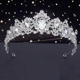 Wedding Crown Royal Queen Bridal Tiaras Hair Jewelry Pageant Head Accessories