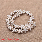 Starfish Skull Howlite Leaf Cross Turquoise Spacer Beads for Jewelry Making