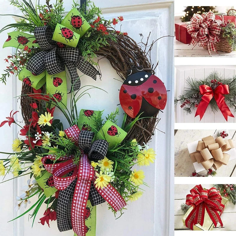 Wooden Bow Maker Ribbon Crafts DIY Decoration Christmas Drop