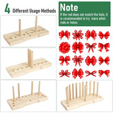 Wooden Bow Maker for Ribbon Crafts DIY Decoration