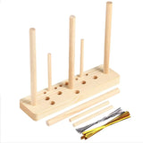 Multipurpose Bow Maker for Ribbon Wooden Bow Making Tool